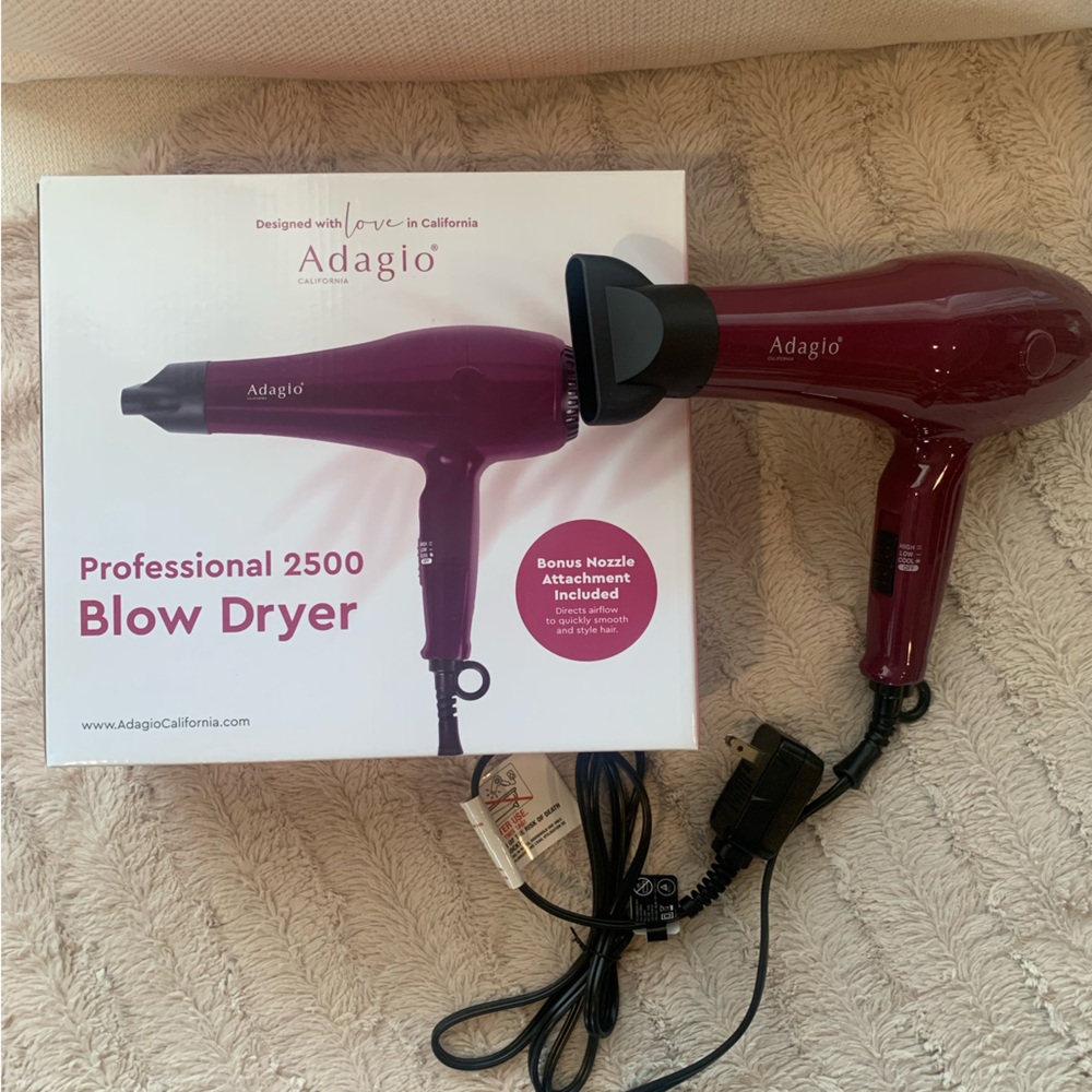 ✨ Brand New Adagio Professional 2500W Blow Dryer ✨